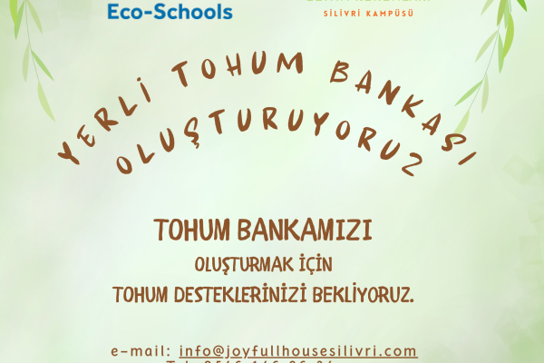 Yerli Tohum Bankası Oluşturuyoruz! 🌱
