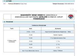 Özel Neşe Erberk Anaokulu İstanbul - Bakırköy