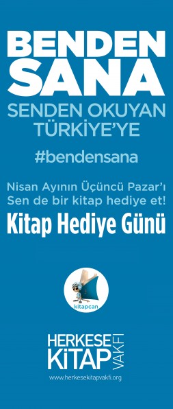 KİTAP HEDİYE ETMEK MUTLULUKTUR..