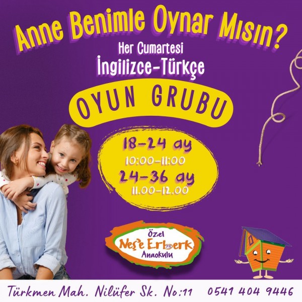 Anneli Oyun Grup Kayıtlarımız Başladı